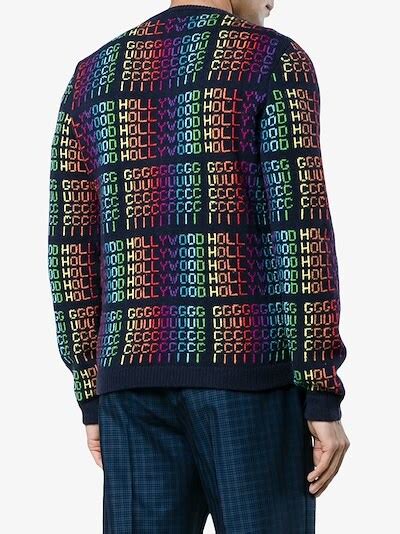 gucci hollywood rainbow sweater|Gucci Sweaters & Cardigans for Women .